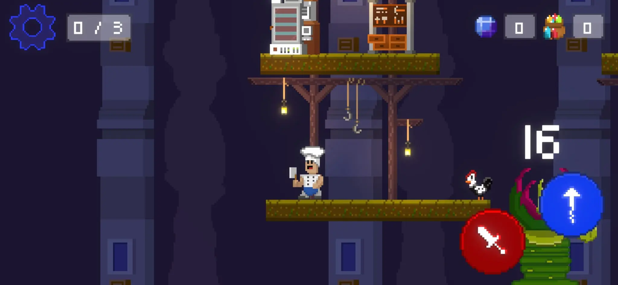 Escape plant platformer mobile game - indie game developer