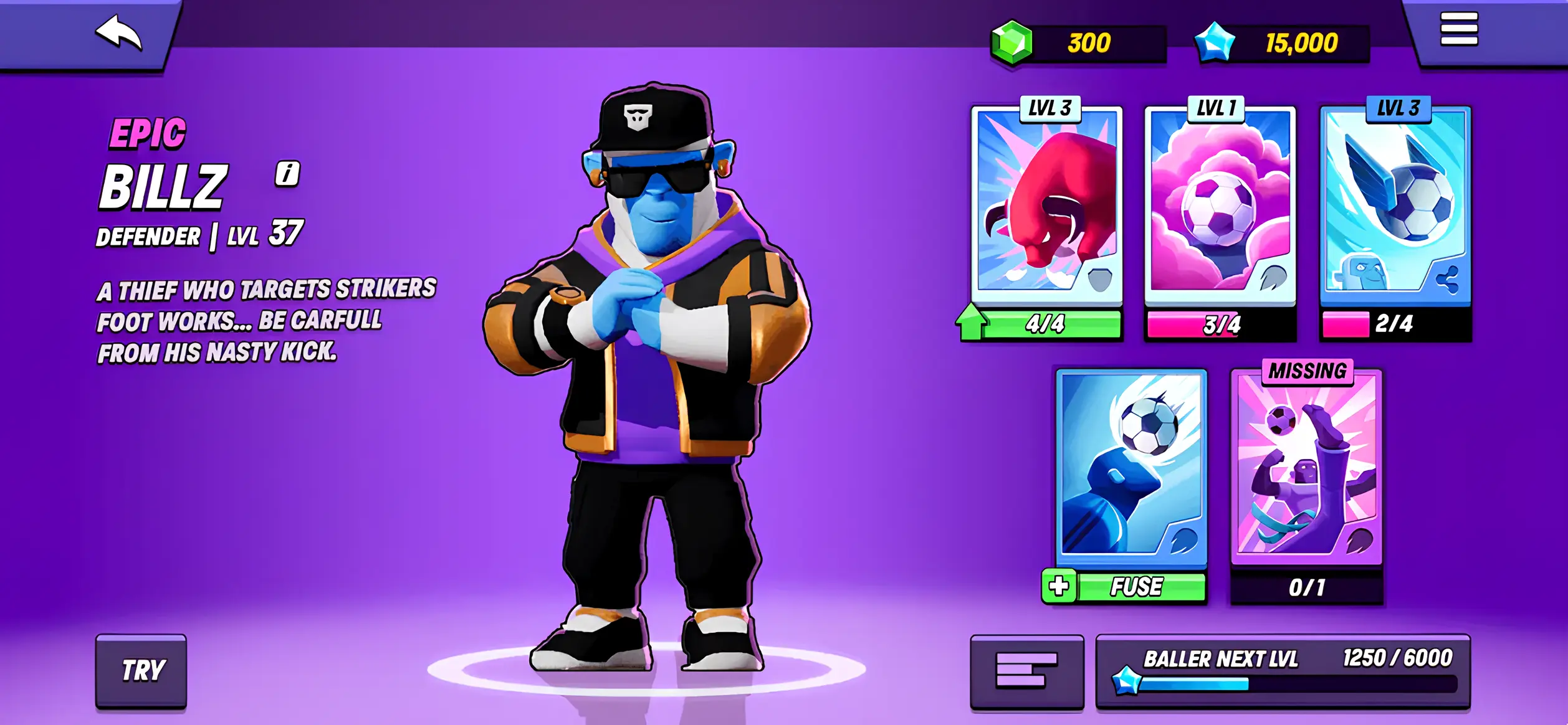 Uncaged Soccer Baller Screen