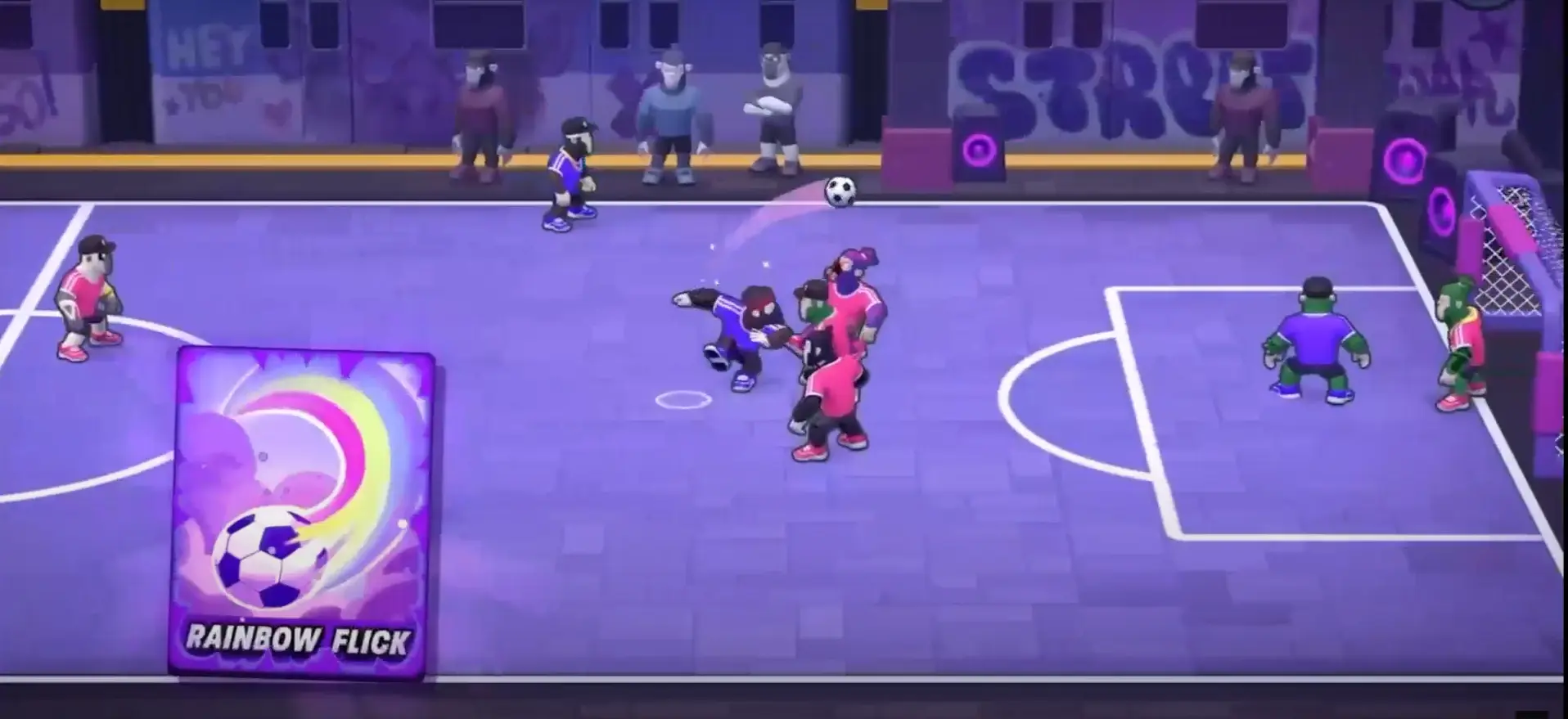 Uncaged Soccer Gameplay 00